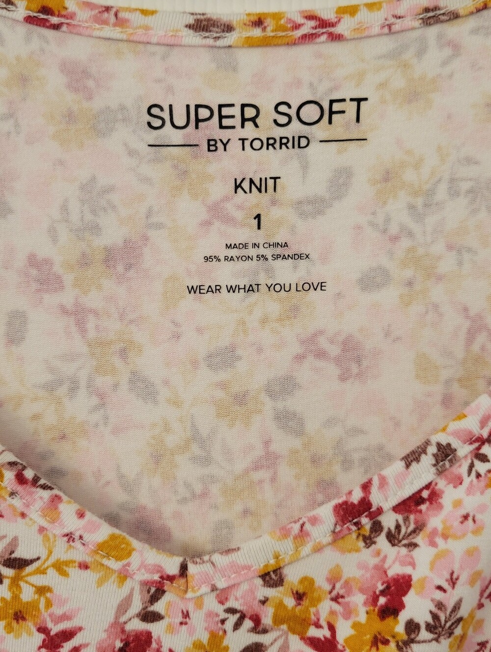 Torrid Super Soft Flutter Sleeve Top - Picture 3 of 6